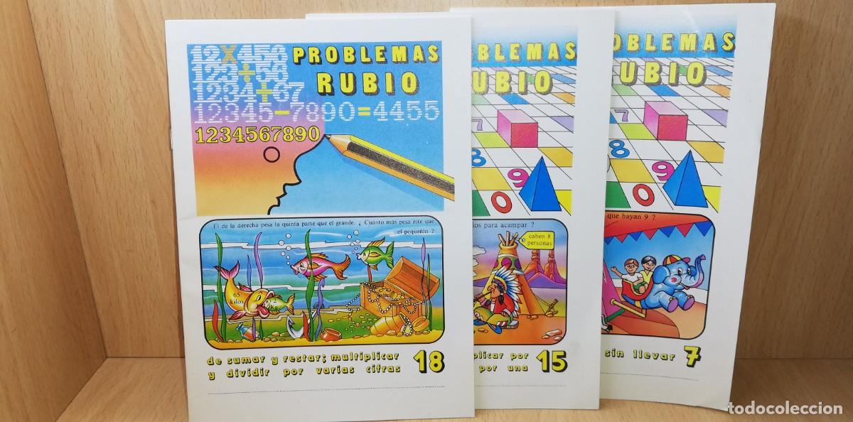 Libros de segunda mano: Problemas rubio numeros 7 - 15 y 18 - Foto 1
