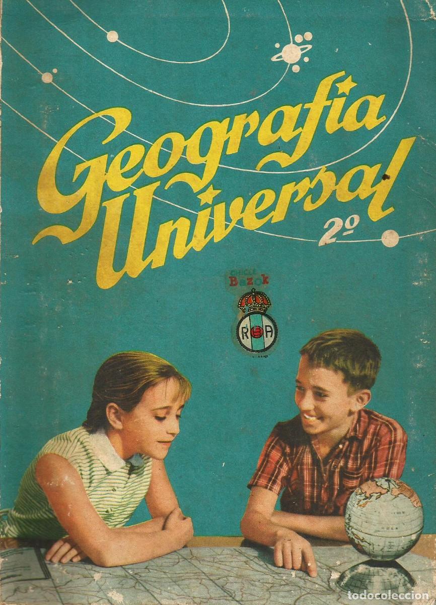 Libros de segunda mano: Geograf&iacute;a Universal 2.&ordm;. Antonio M. Zub&iacute;a - Foto 1