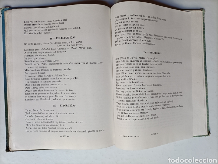 Libros de segunda mano: M&eacute;todo de lat&iacute;n. Tercer y cuarto. Edelvives 1963 - Foto 12