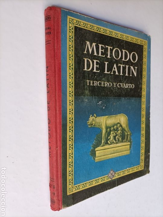 Libros de segunda mano: M&eacute;todo de lat&iacute;n. Tercer y cuarto. Edelvives 1963 - Foto 1