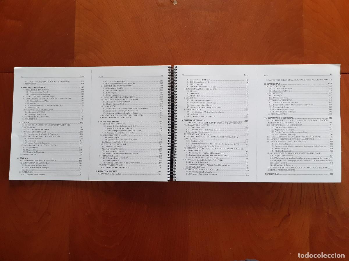 Libros de segunda mano: ASPECTOS BASICOS DE LA INTELIGENCIA ARTIFICIAL - UNED (fotocopiado) - estudio - Foto 3