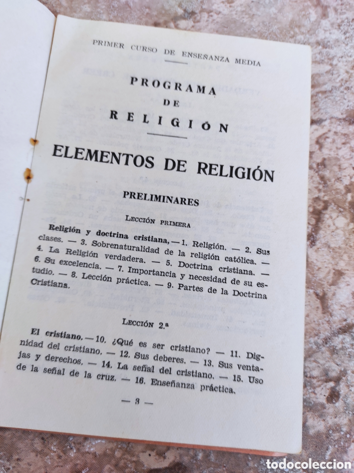 Libros de segunda mano: Pareja de Programas de Religi&oacute;n de Primer Curso y Segundo Curso - Editorial Luis Vives - - Foto 4