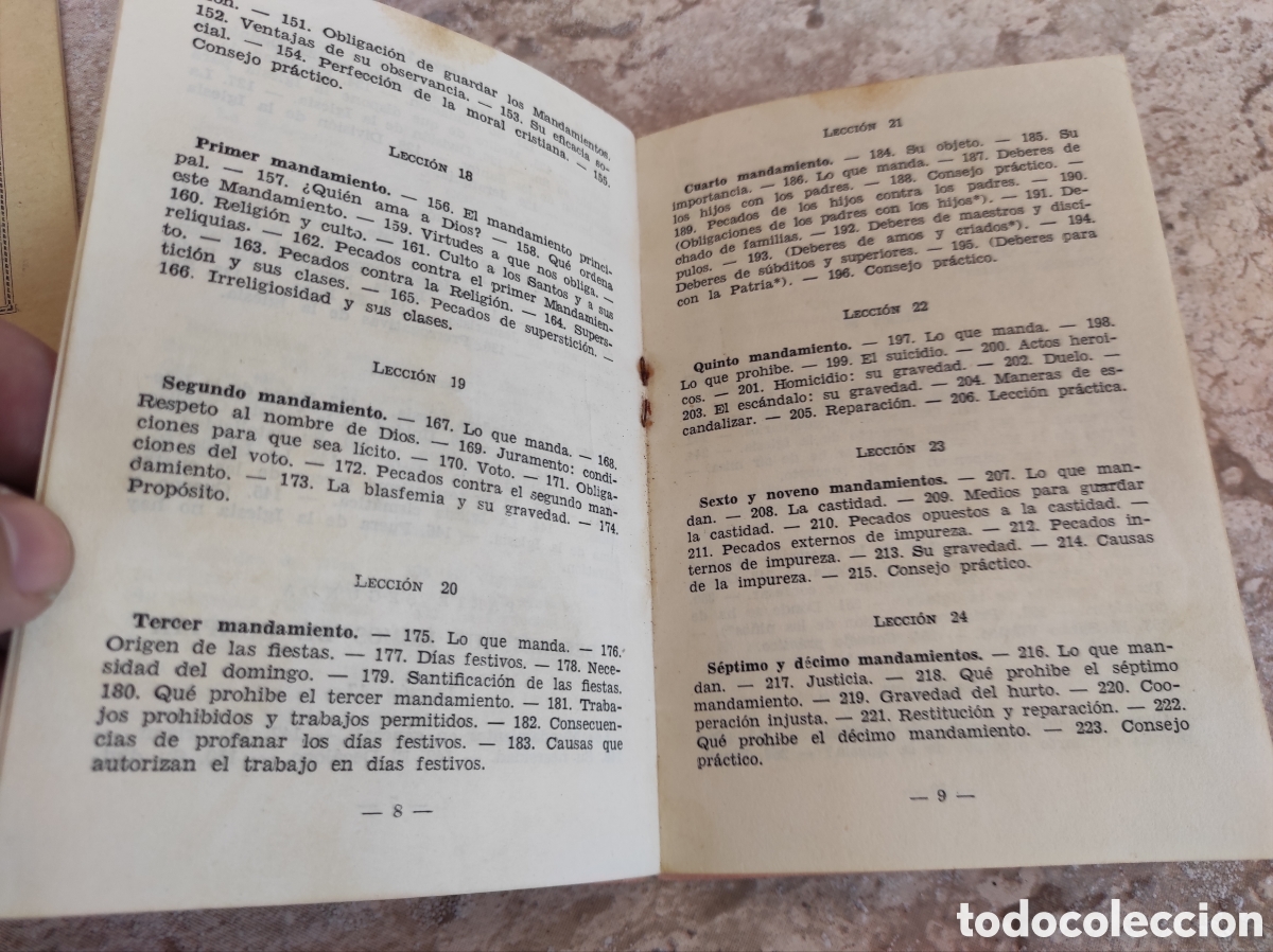 Libros de segunda mano: Pareja de Programas de Religi&oacute;n de Primer Curso y Segundo Curso - Editorial Luis Vives - - Foto 5