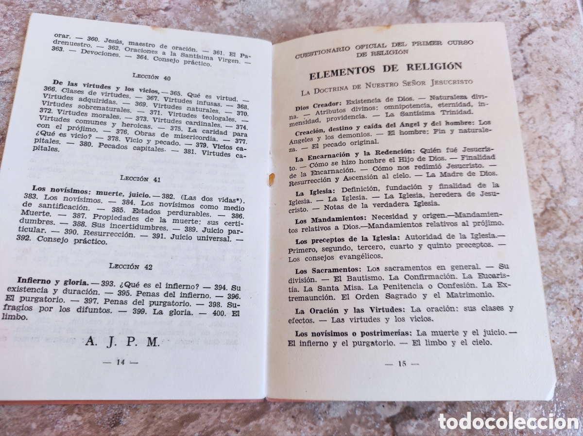 Libros de segunda mano: Pareja de Programas de Religi&oacute;n de Primer Curso y Segundo Curso - Editorial Luis Vives - - Foto 6