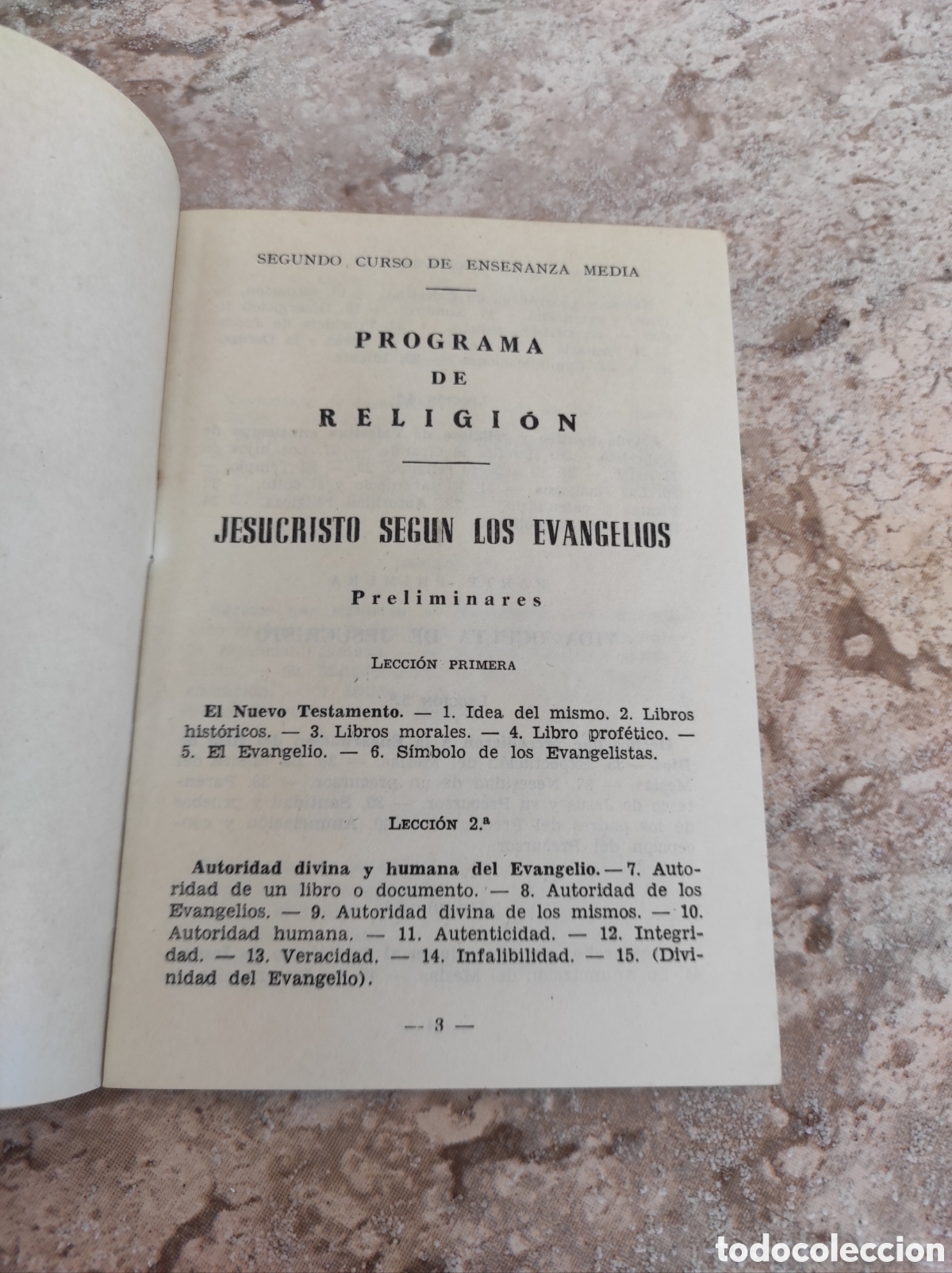 Libros de segunda mano: Pareja de Programas de Religi&oacute;n de Primer Curso y Segundo Curso - Editorial Luis Vives - - Foto 8