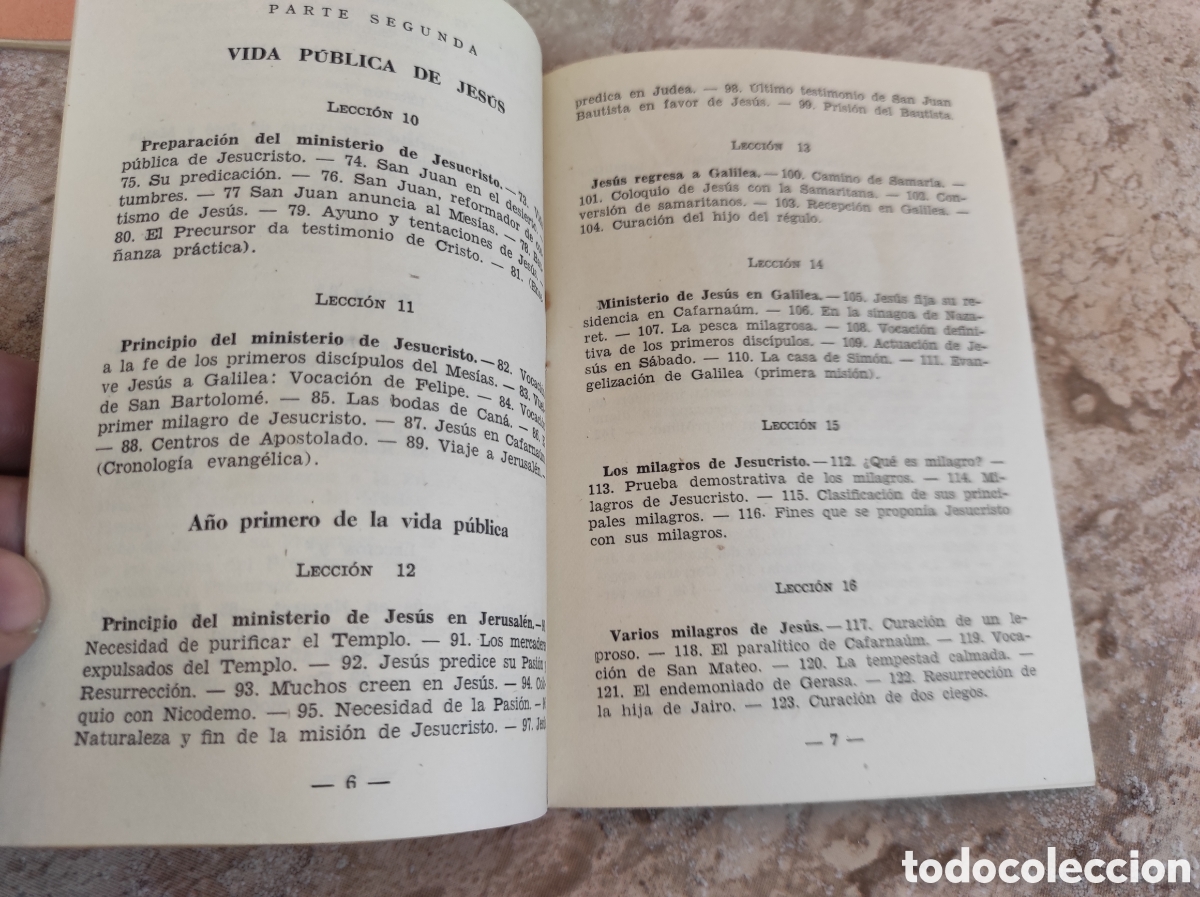 Libros de segunda mano: Pareja de Programas de Religi&oacute;n de Primer Curso y Segundo Curso - Editorial Luis Vives - - Foto 9