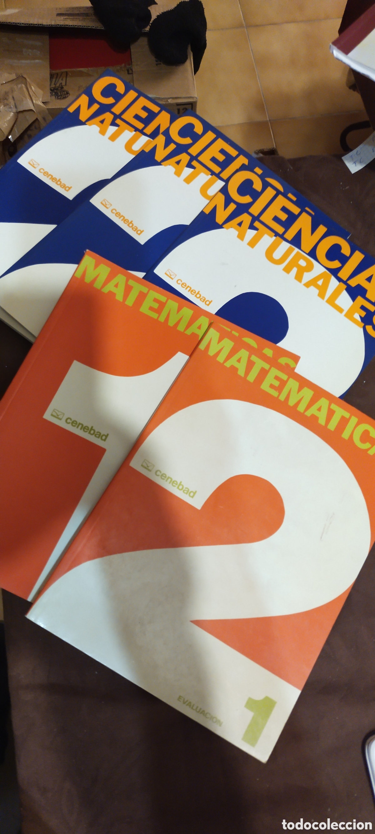 Libros de segunda mano: Libros de texto matem&aacute;ticas ciencias naturales cenebad educaci&oacute;n a distancia