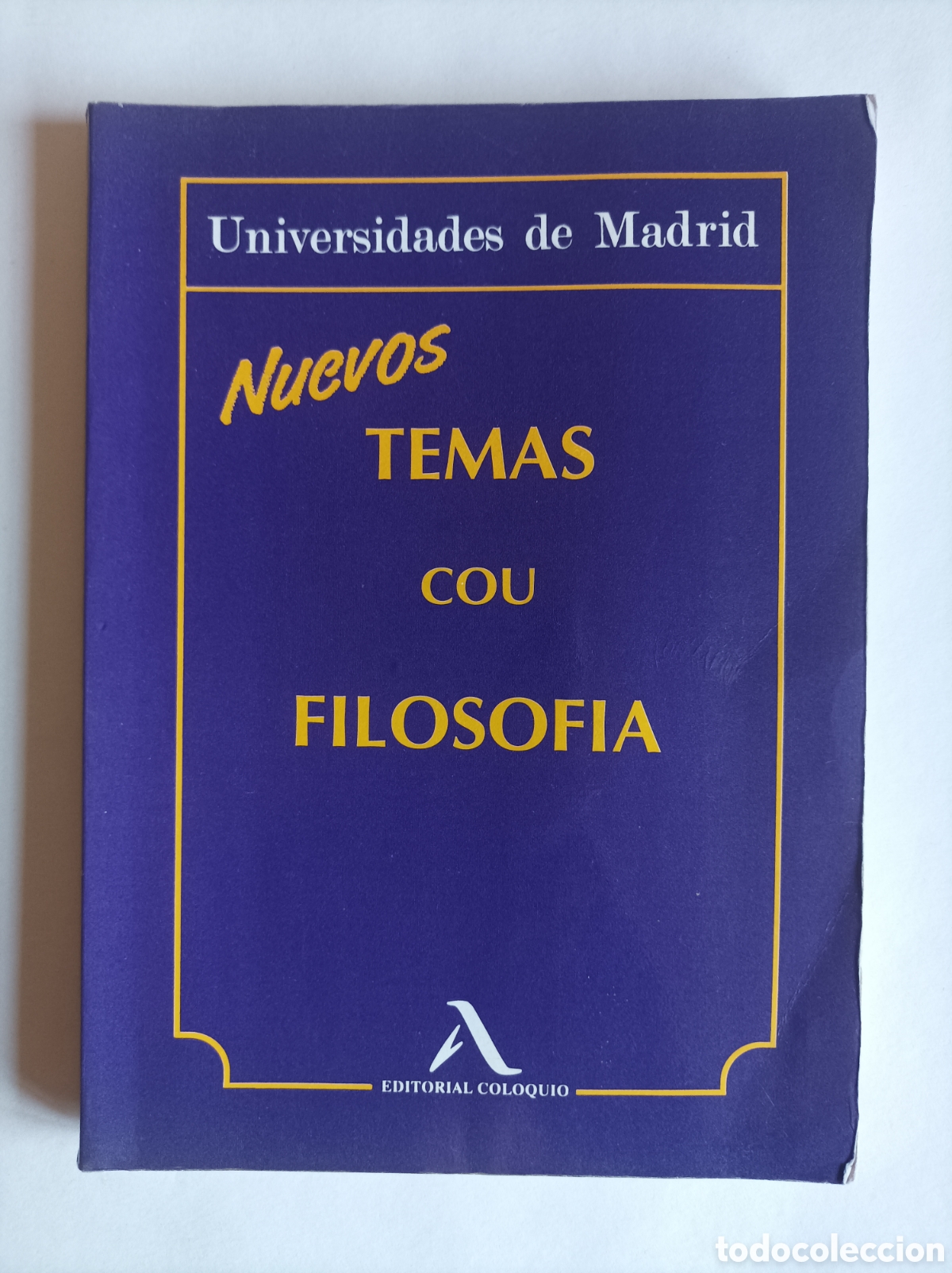 Libros de segunda mano: Nuevos temas de COU, Filosof&iacute;a. Editorial Coloquio - Foto 1