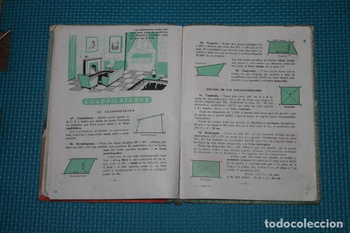 Libros de segunda mano: GEOMETRIA, PRIMER GRADO, EDELVIVES, 1960 - Foto 2