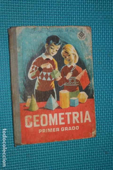 Libros de segunda mano: GEOMETRIA, PRIMER GRADO, EDELVIVES, 1960 - Foto 1