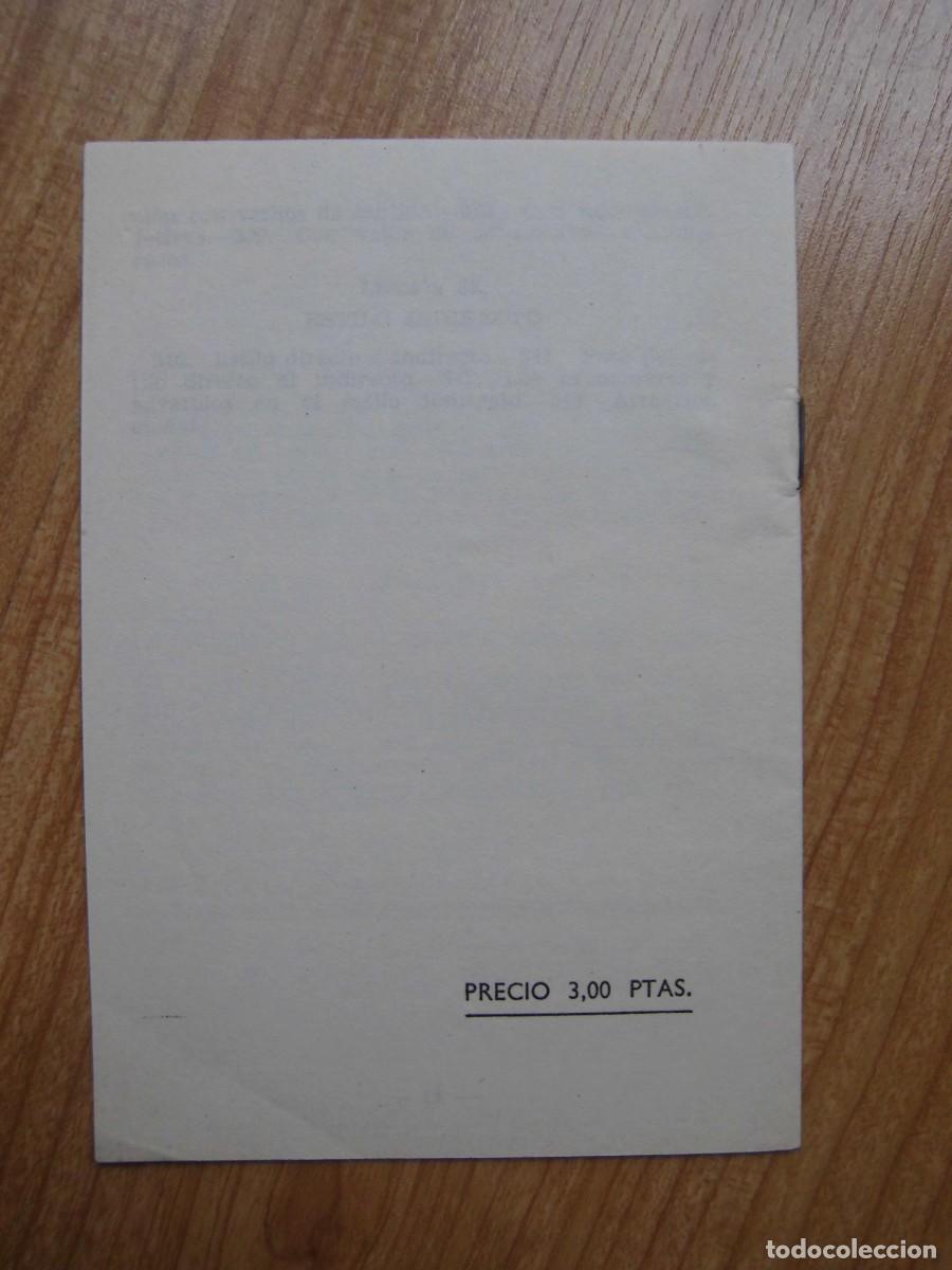 Libros de segunda mano: PROGRAMA DE GRAM&Aacute;TICA LATINA 1967 EDICIONES BRU&Ntilde;O 14 P&Aacute;GINAS - Foto 2