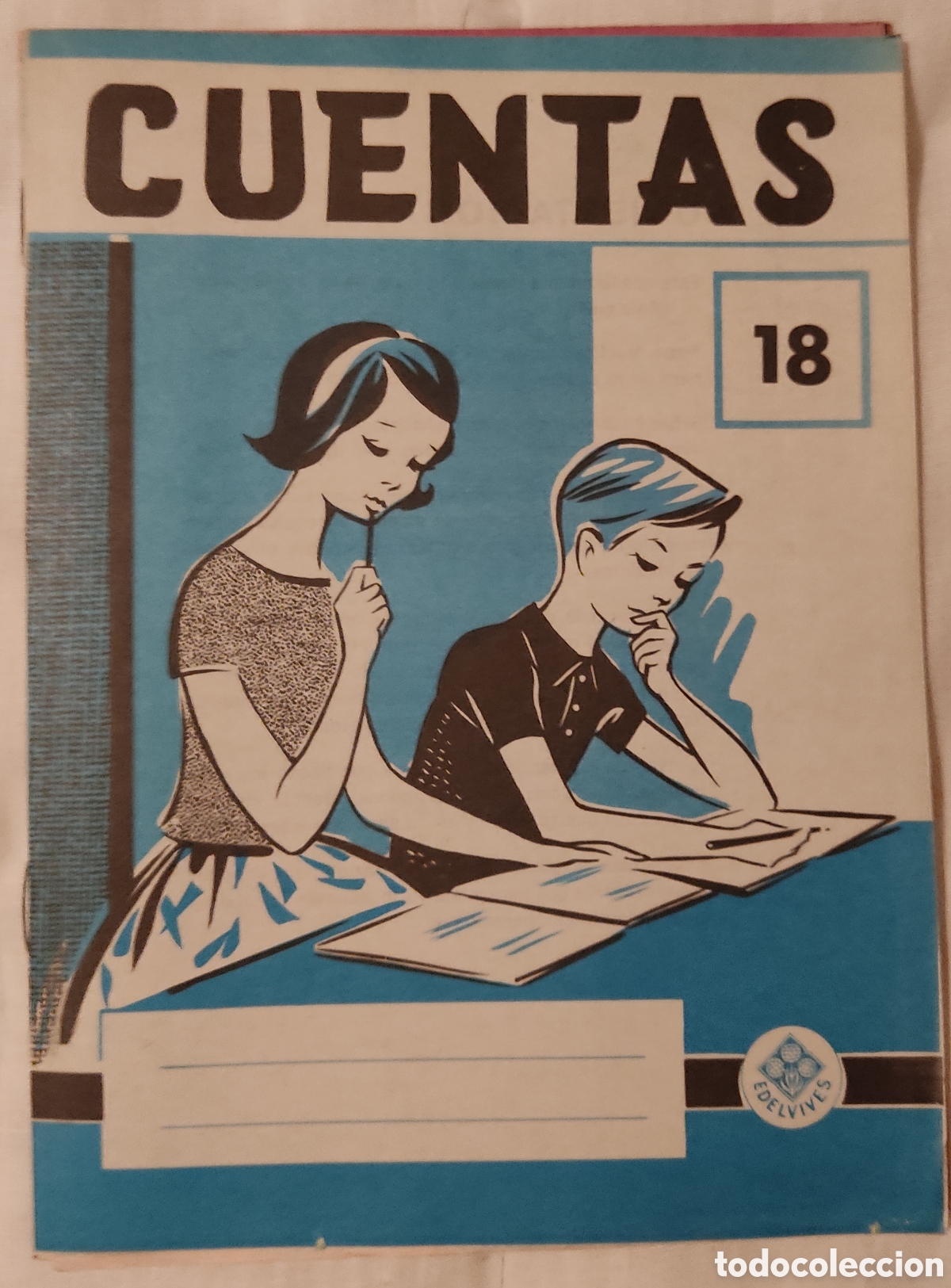 Libros de segunda mano: Cuadernillo Cuentas Edelvives n&ordm; 18 - Foto 1