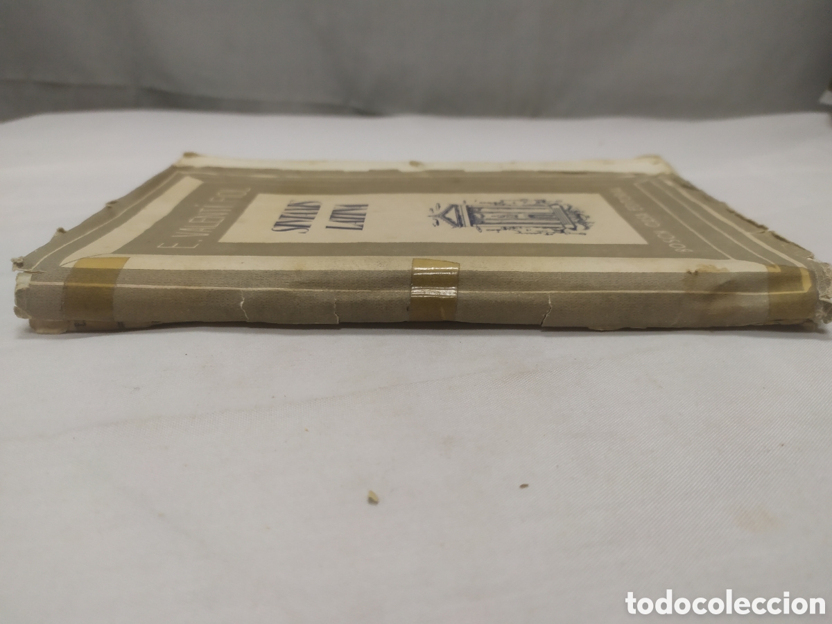 Libros de segunda mano: Sintaxis latina. E. Valent&iacute; Fiol, 1958 - Foto 2