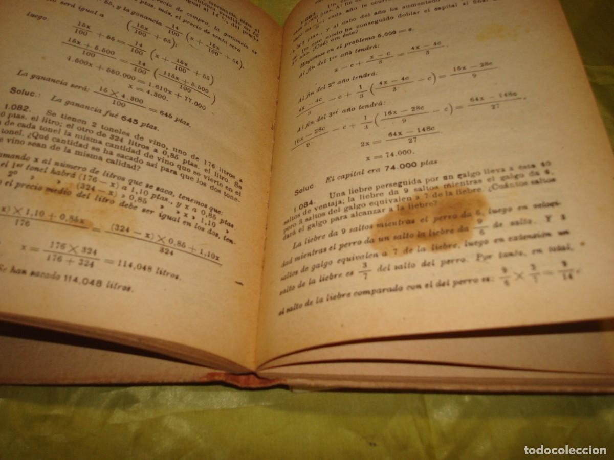 Libros de segunda mano: ALGEBRA Y TRIGONOMETRIA. SOLUCIONARIO. EDICIONES BRU&Ntilde;O, 1951 - Foto 2