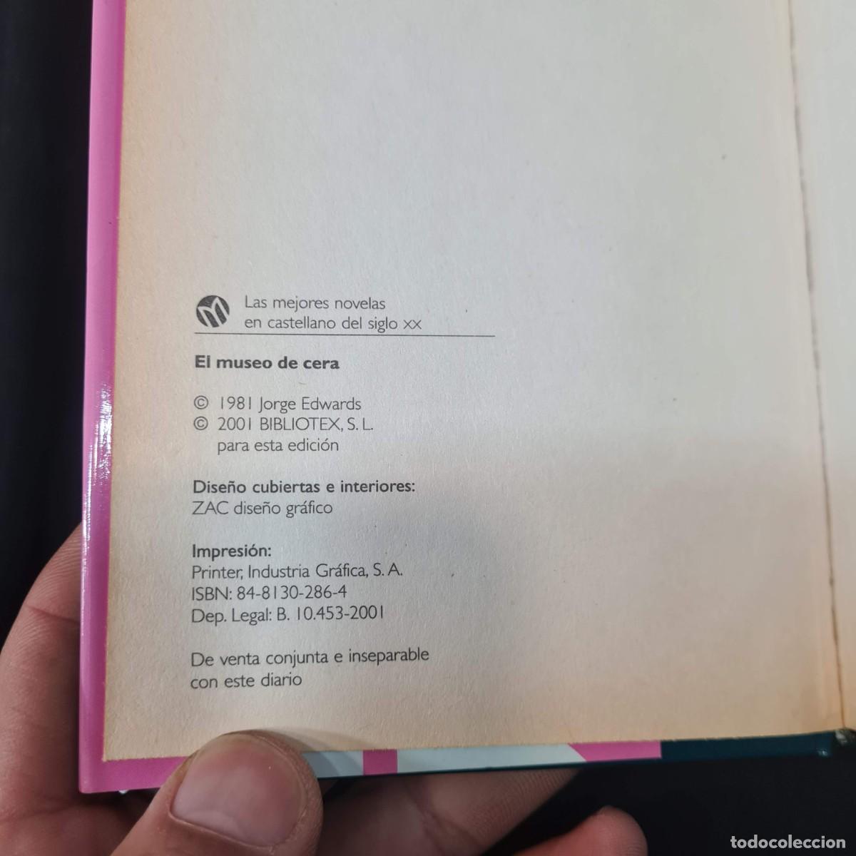Libros de segunda mano: JORGE EDWARDS - EL MUSEO DE CERA / 18.607 CAA - Foto 3