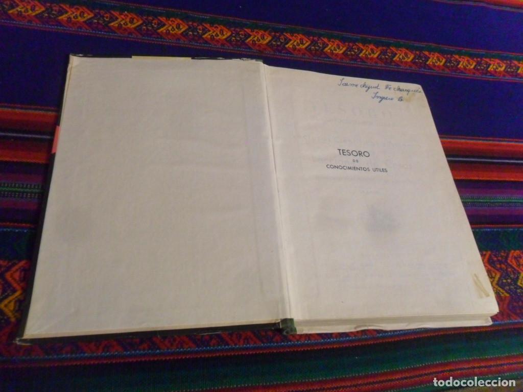 Libros de segunda mano: TESORO DE CONOCIMIENTOS &Uacute;TILES. EDICIONES BRU&Ntilde;O 14&ordf; EDICI&Oacute;N 1961. - Foto 4