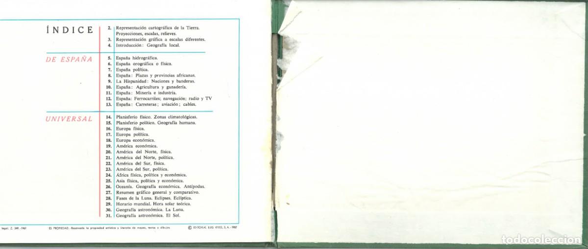 Libros de segunda mano: Atlas Universal | Edelvives, 1967 - Foto 4