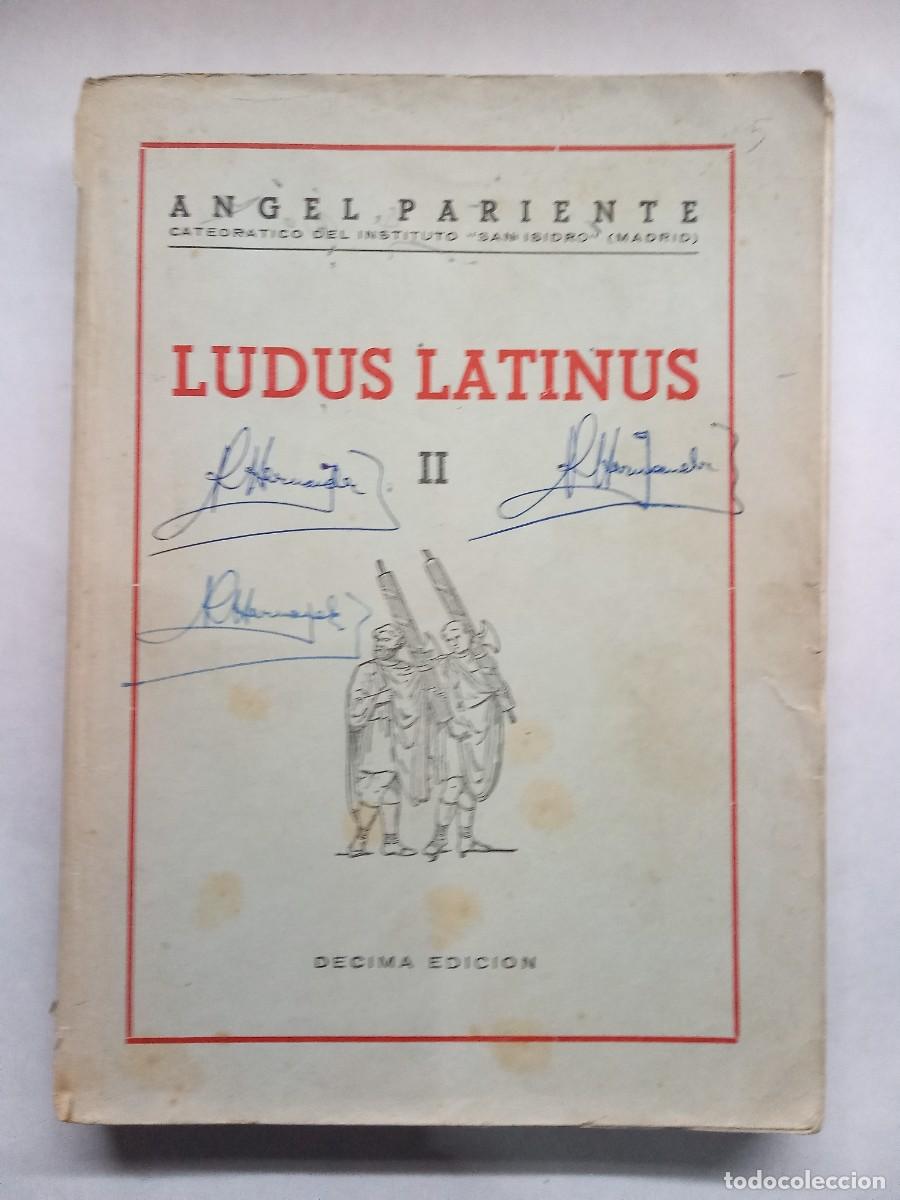 Libros de segunda mano: Ludus Latinus II. &Aacute;ngel Pariente - Foto 1