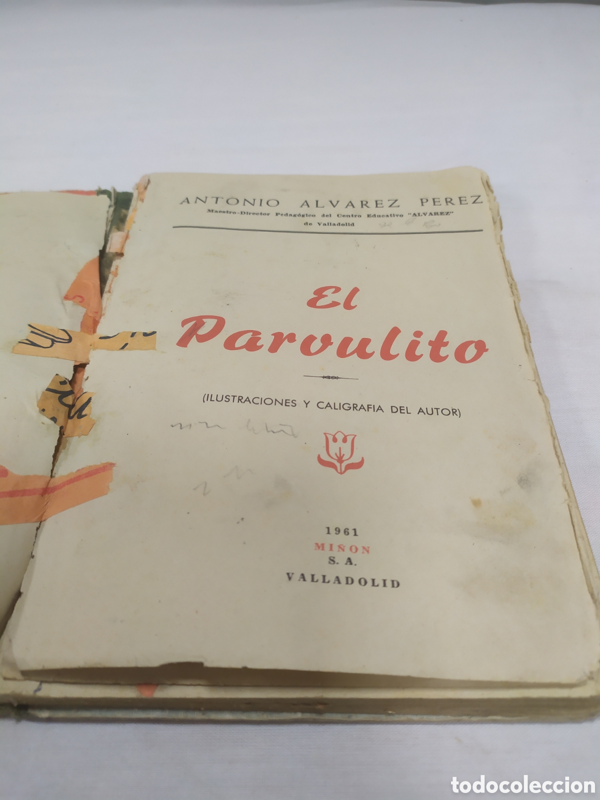 Libros de segunda mano: El parvulito. Antonio &Aacute;lvarez P&eacute;rez, 1961 - Foto 3