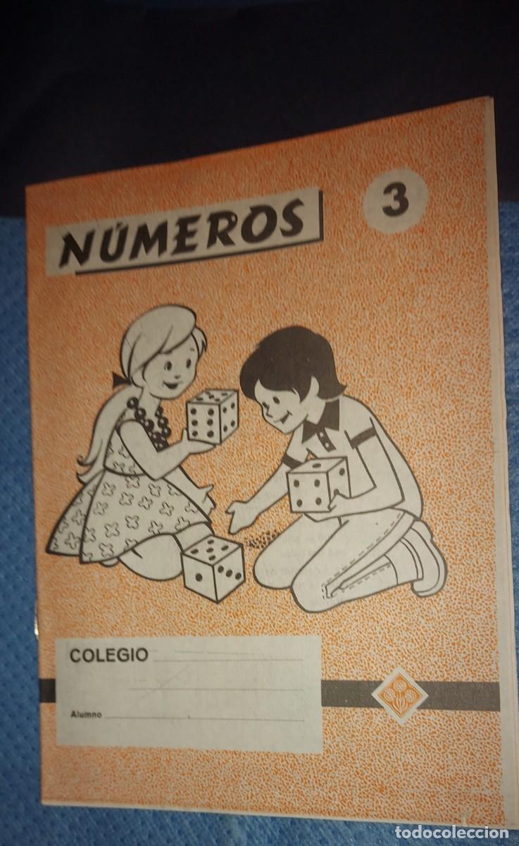 Libros de segunda mano: CUADERNO ESCUELA NUMEROS