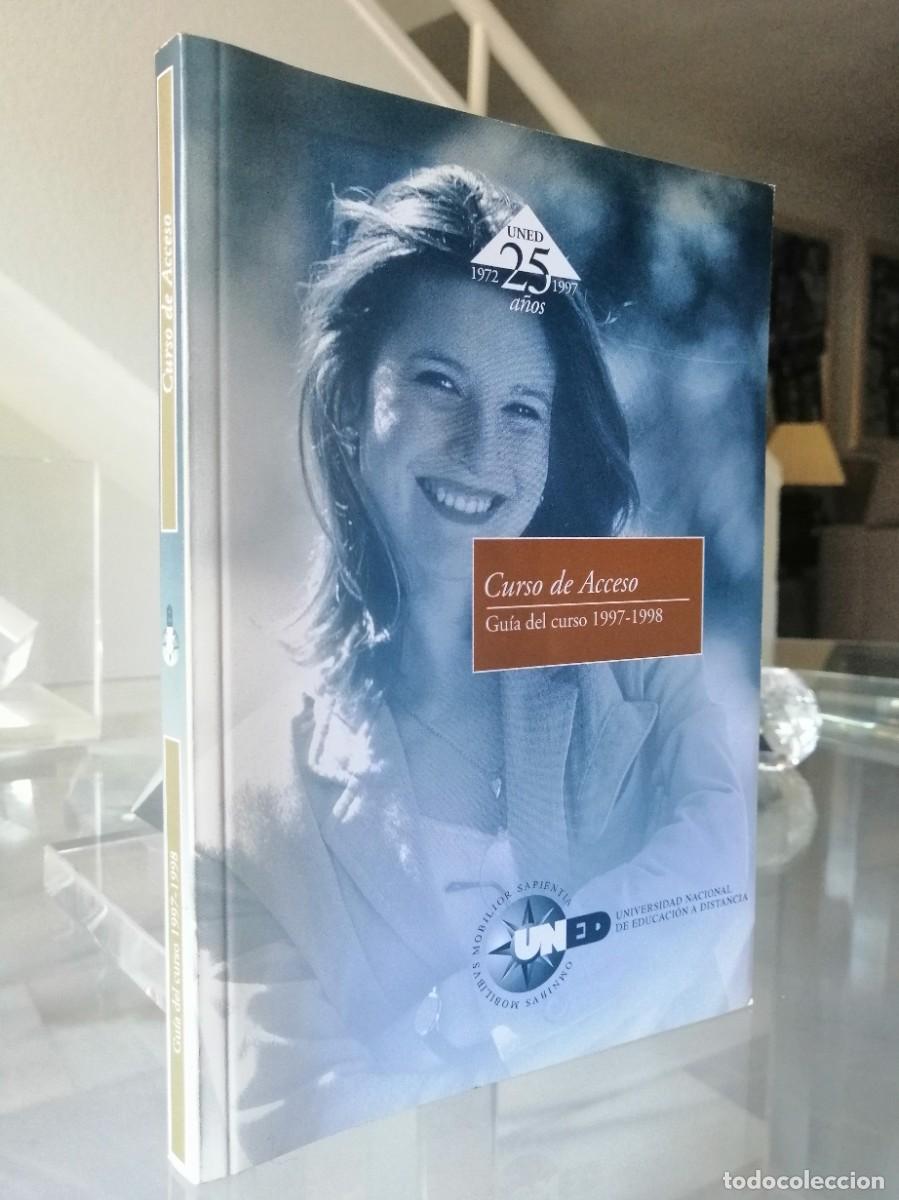 Libros de segunda mano: UNED - CURSO DE ACCESO - GUIA DEL CURSO 1997-1998 - Foto 1