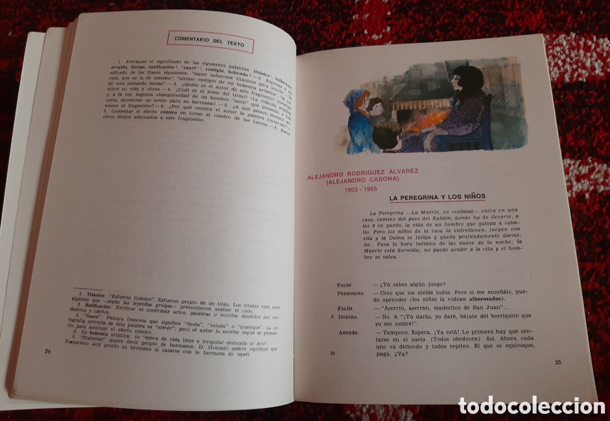 Libros de segunda mano: 7&deg; EGB ANTOLOG&Iacute;A LITERARIA 7 1976 - Foto 10