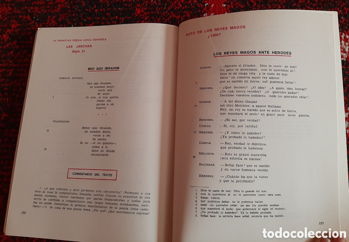 Libros de segunda mano: 7&deg; EGB ANTOLOG&Iacute;A LITERARIA 7 1976 - Foto 14