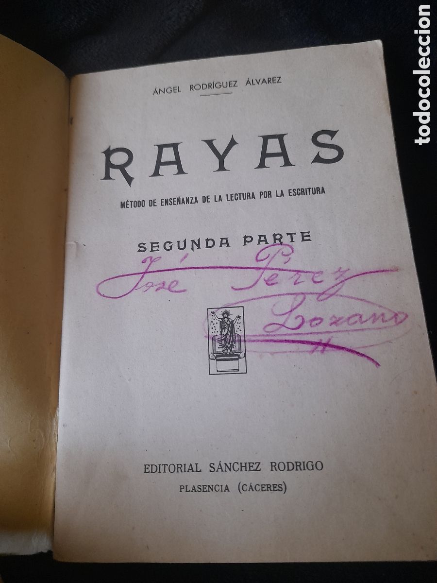 Libros de segunda mano: RAYAS, segunda parte, Editorial S&aacute;nchez Rodrigo - Foto 2
