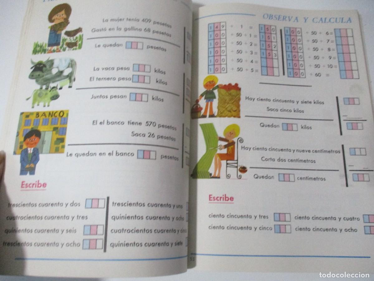 Libros de segunda mano: N&Uacute;MEROS Y CUENTAS CURSO 2&ordm; W16252 - Foto 4