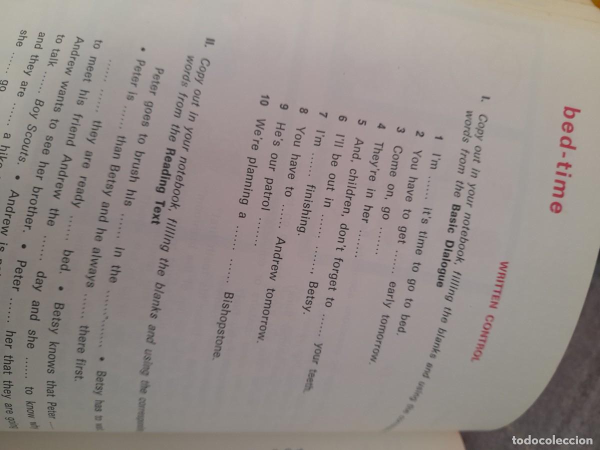 Libros de segunda mano: Libro english Look listen and speak EGB SM ediciones - Foto 4