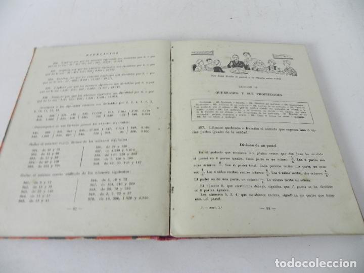 Libros de segunda mano: ARITM&Eacute;TICA SEGUNDO GRADO (EDIT. LUIS VIVES-1955 - Foto 9