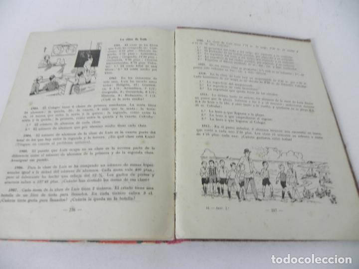 Libros de segunda mano: ARITM&Eacute;TICA SEGUNDO GRADO (EDIT. LUIS VIVES-1955 - Foto 12