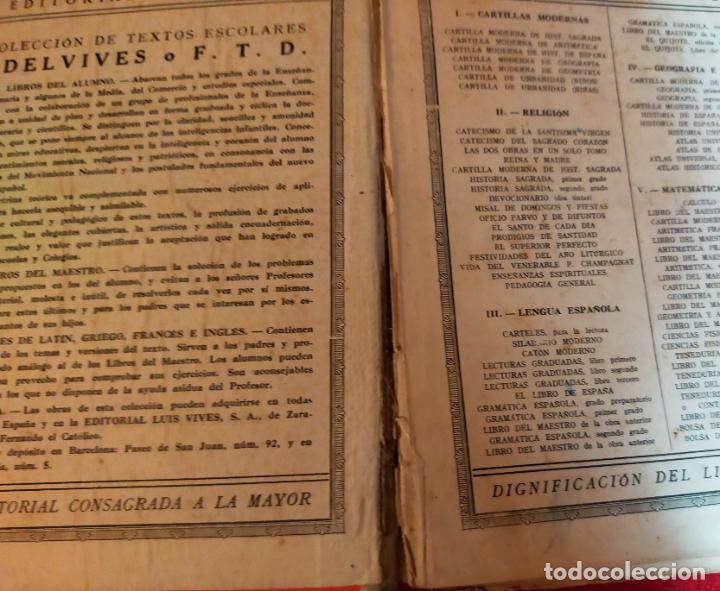 Libros de segunda mano: ENCICLOPEDIA DE PRIMER GRADO. EDIT&Oacute; LUIS VIVES - Foto 4