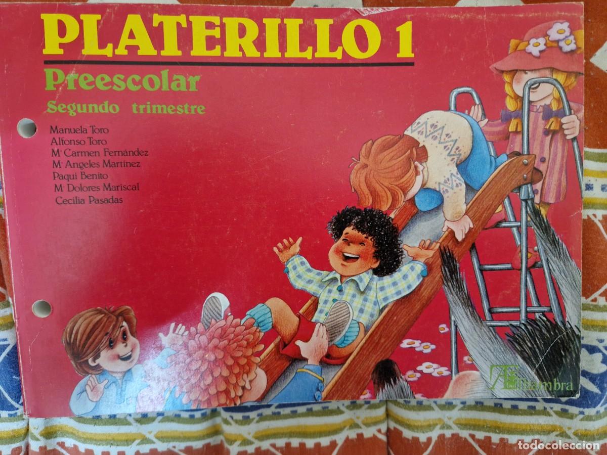 Livros em segunda m&atilde;o: CUADERNO PREESCOLAR PLATERILLO - A&Ntilde;OS 80