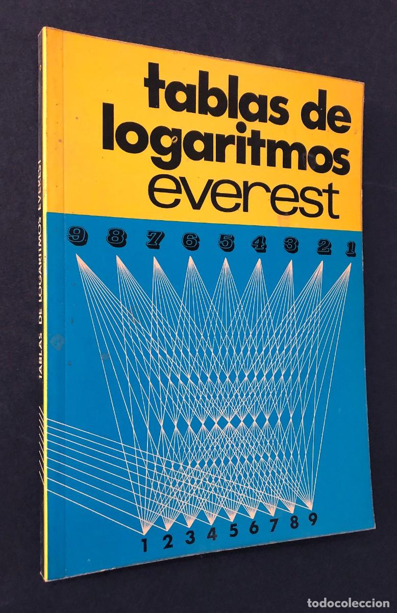 Libros de segunda mano: LIBRO - TABLA DE LOGARITMOS - EVEREST - A&Ntilde;O 1974 / SIN USAR - Foto 1