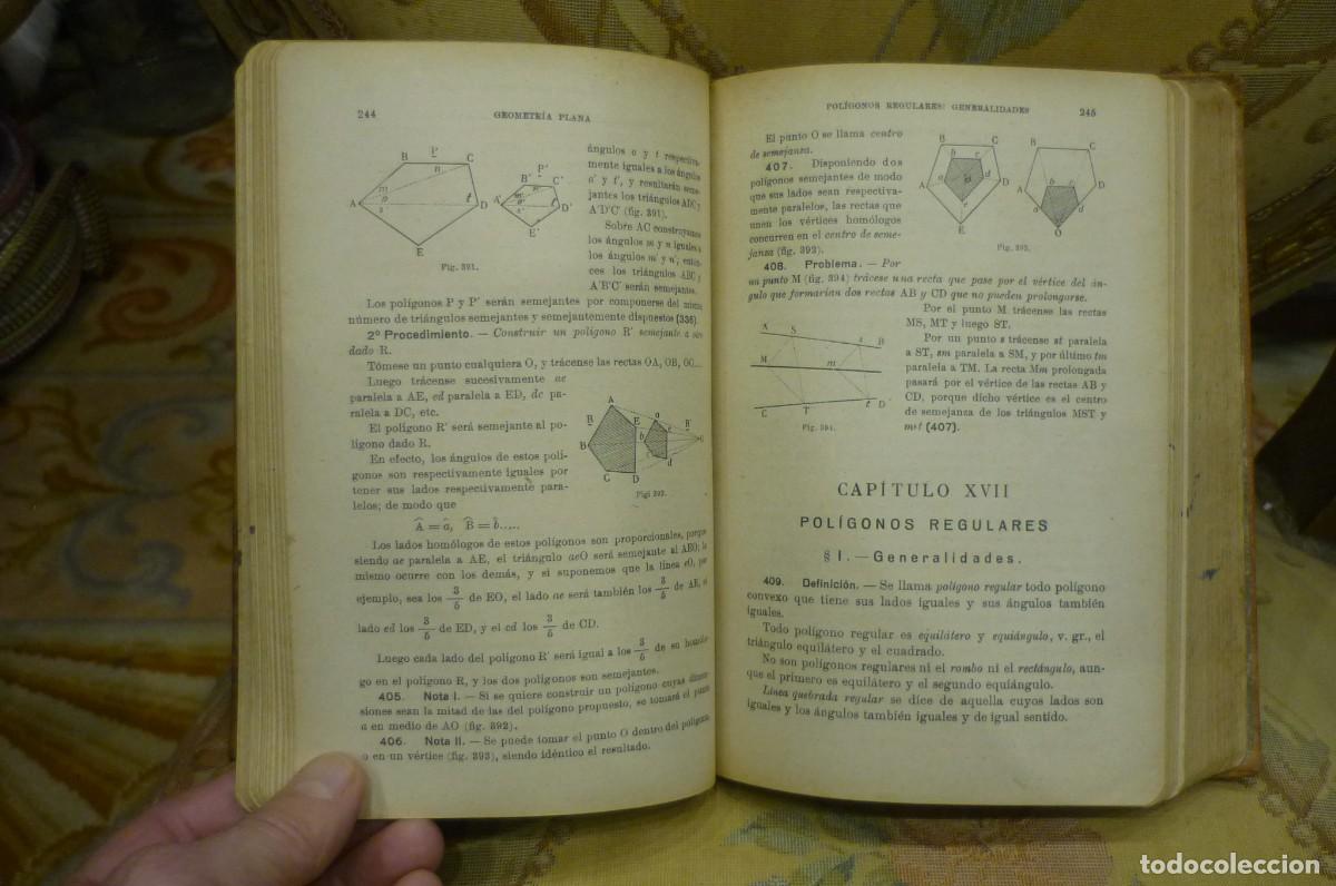Libros de segunda mano: GEOMETR&Iacute;A CURSO SUPERIOR. EDICIONES BRU&Ntilde;O, MADRID, 1941. - Foto 8