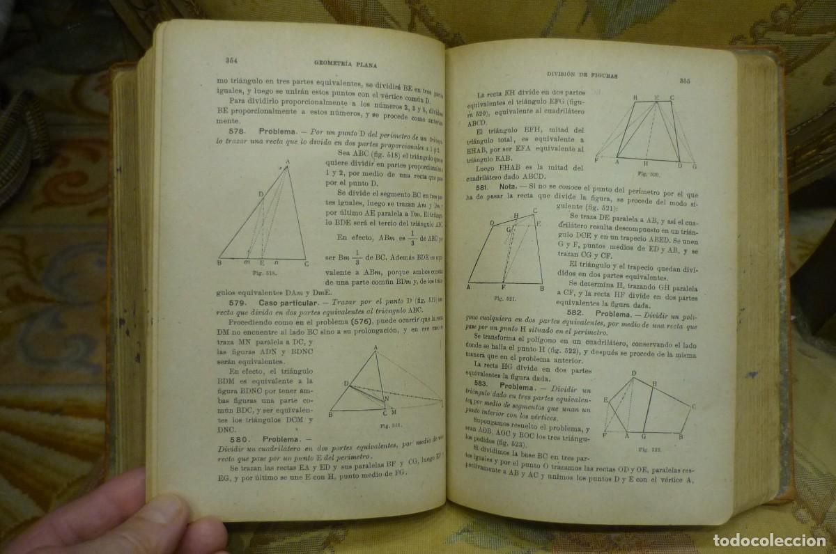 Libros de segunda mano: GEOMETR&Iacute;A CURSO SUPERIOR. EDICIONES BRU&Ntilde;O, MADRID, 1941. - Foto 9