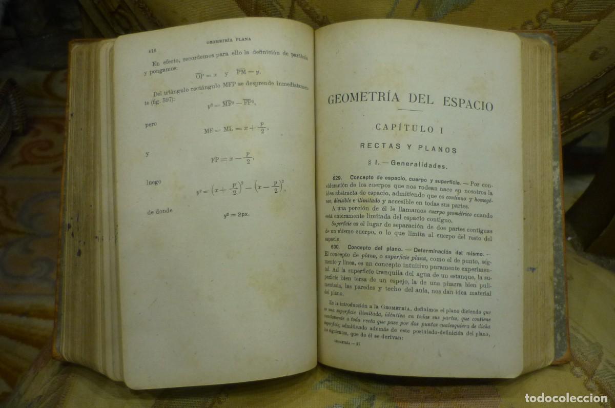 Libros de segunda mano: GEOMETR&Iacute;A CURSO SUPERIOR. EDICIONES BRU&Ntilde;O, MADRID, 1941. - Foto 10