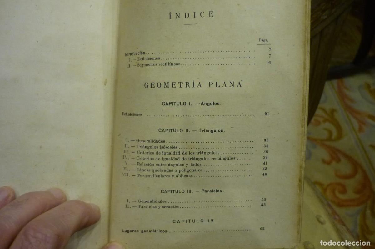 Libros de segunda mano: GEOMETR&Iacute;A CURSO SUPERIOR. EDICIONES BRU&Ntilde;O, MADRID, 1941. - Foto 13