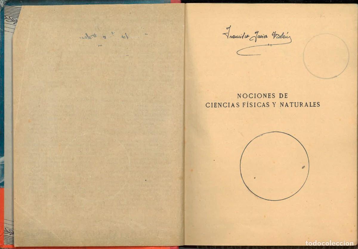 Libros de segunda mano: Nociones de Ciencias | Edelvives, 1943 - Foto 4