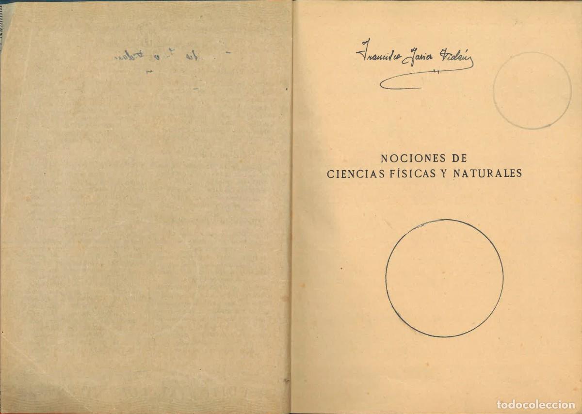 Libros de segunda mano: Nociones de Ciencias | Edelvives, 1943 - Foto 6