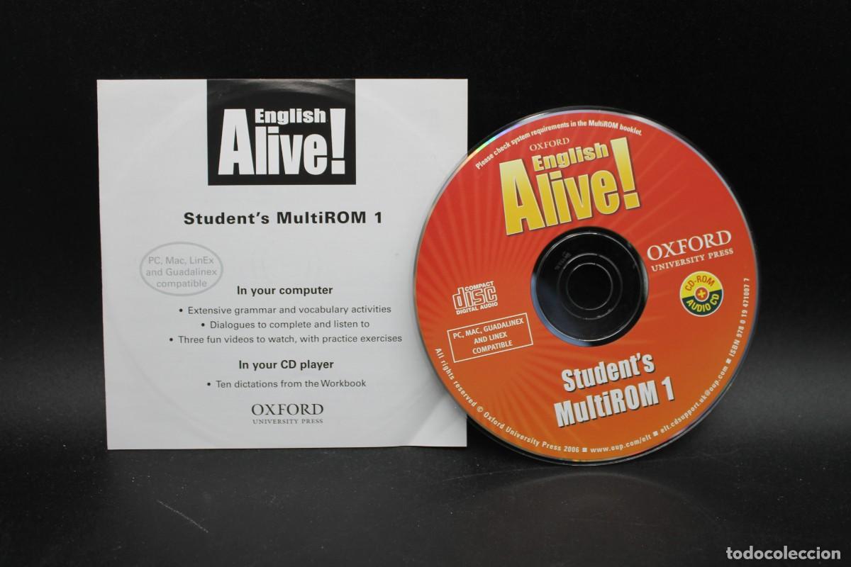 Libros de segunda mano: ENGLISH ALIVE STUDENTS MULTIROM 1 CD 2006 - Foto 1