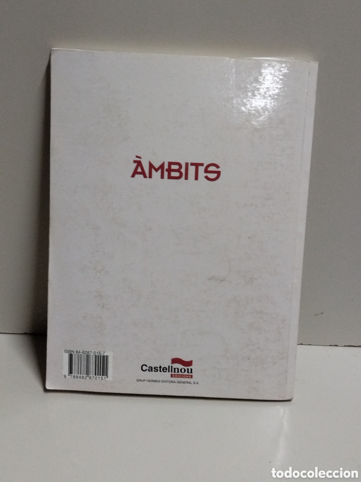 Libros de segunda mano: &Agrave;mbits. 3 era curs E.S.O. CASTELLNOU - Foto 2