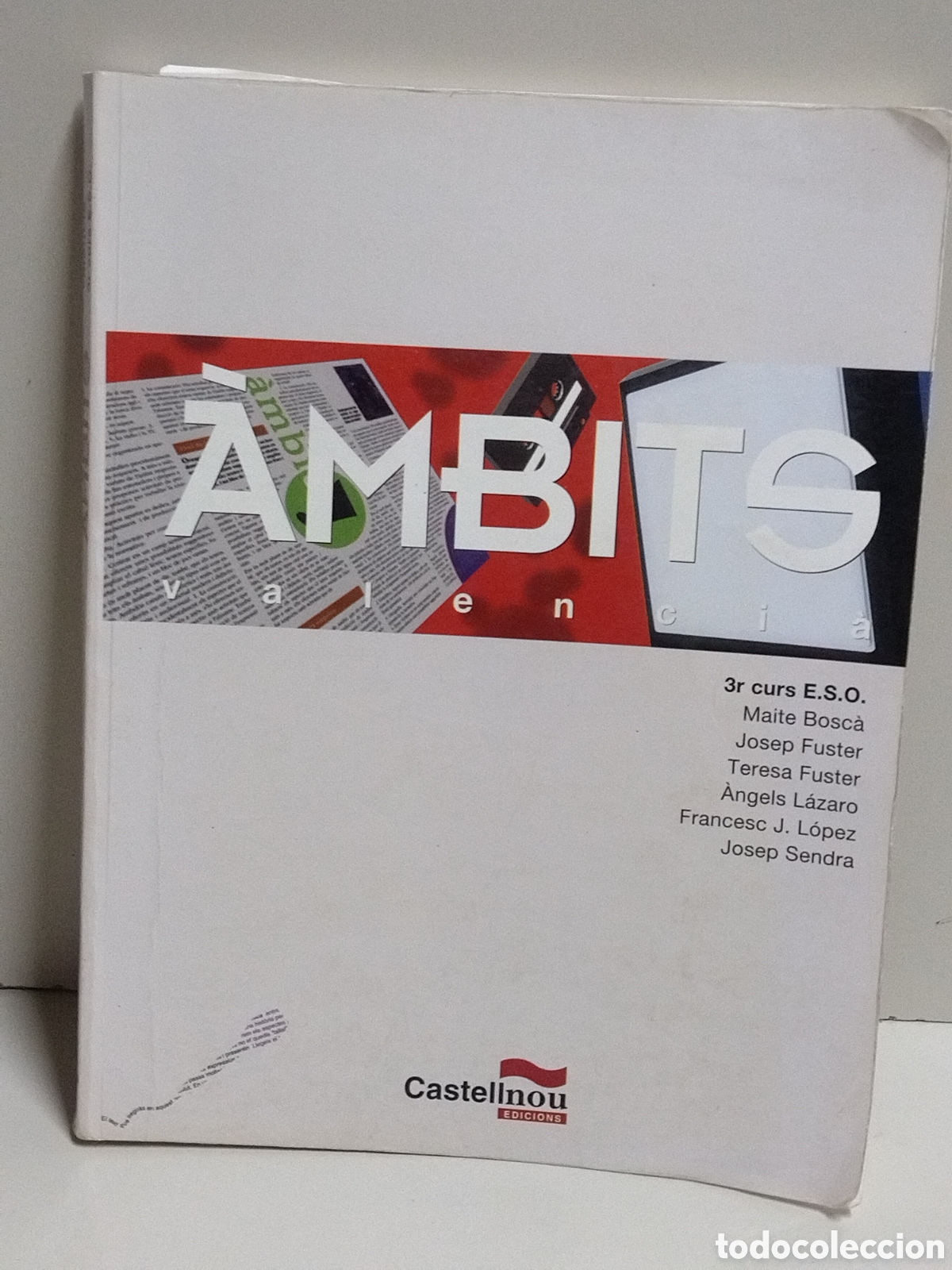 Libros de segunda mano: &Agrave;mbits. 3 era curs E.S.O. CASTELLNOU - Foto 1