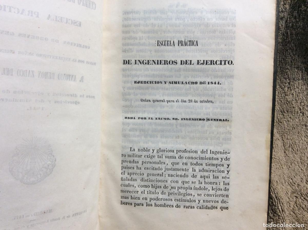 Libros de segunda mano: CUERPO DE INGENIEROS. MAUAL 1845 - Foto 5