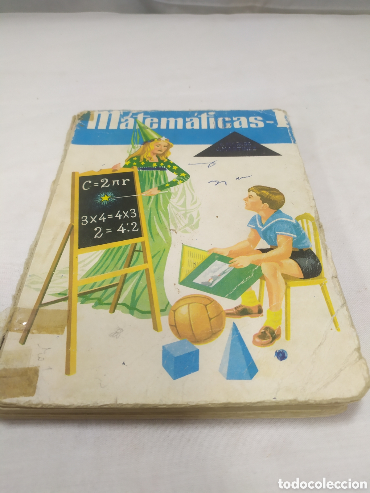 Libros de segunda mano: Aritm&eacute;tica y geometr&iacute;a, primer curso. Ediciones SM, 1963 - Foto 1