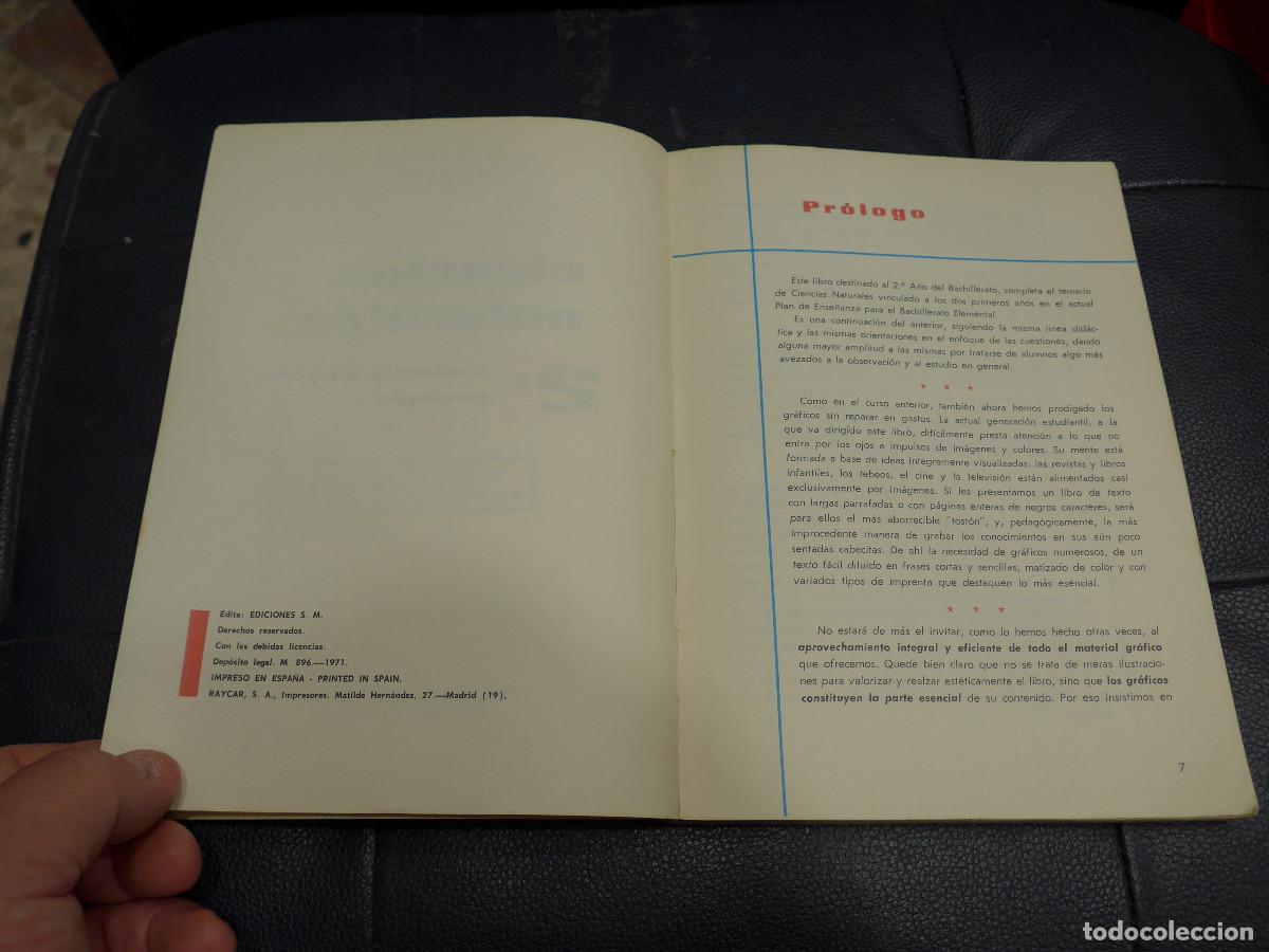Libros de segunda mano: CIENCIAS NATURALES 2&deg; BACHILLERATO EDICIONES S. M. - Foto 8