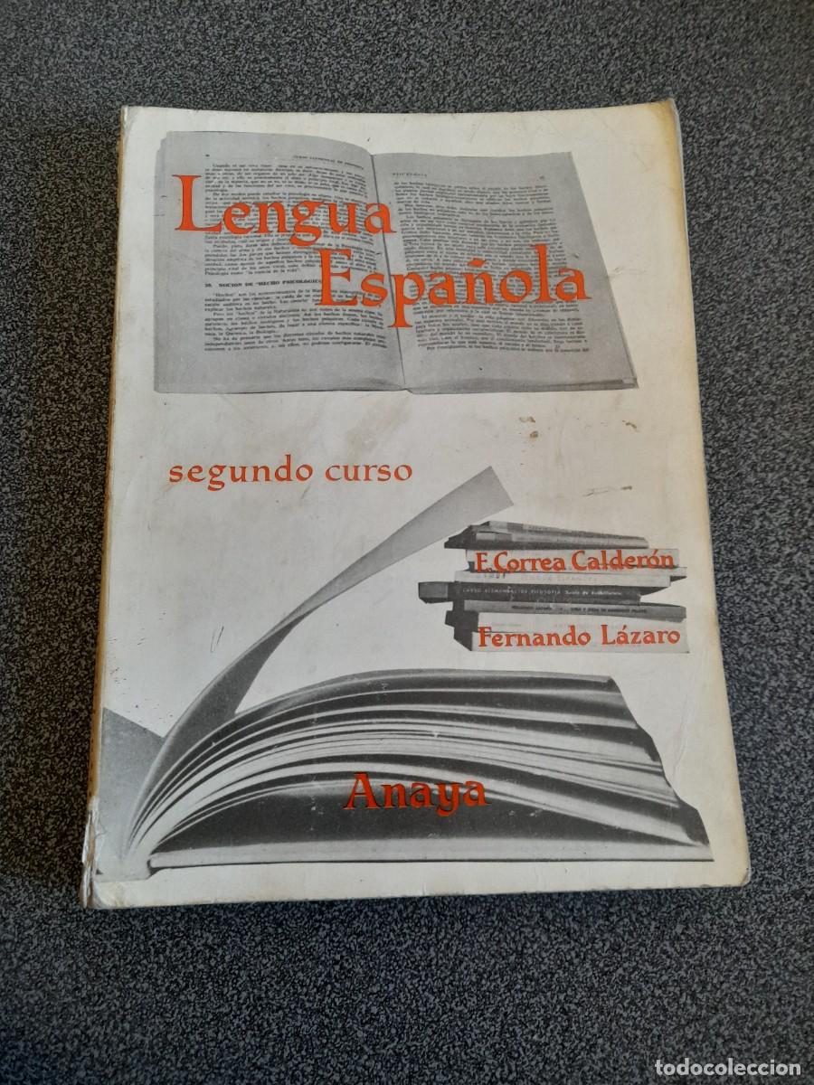 Libros de segunda mano: Libro Lengua Espa&ntilde;ola segundo curso Anaya - Foto 1