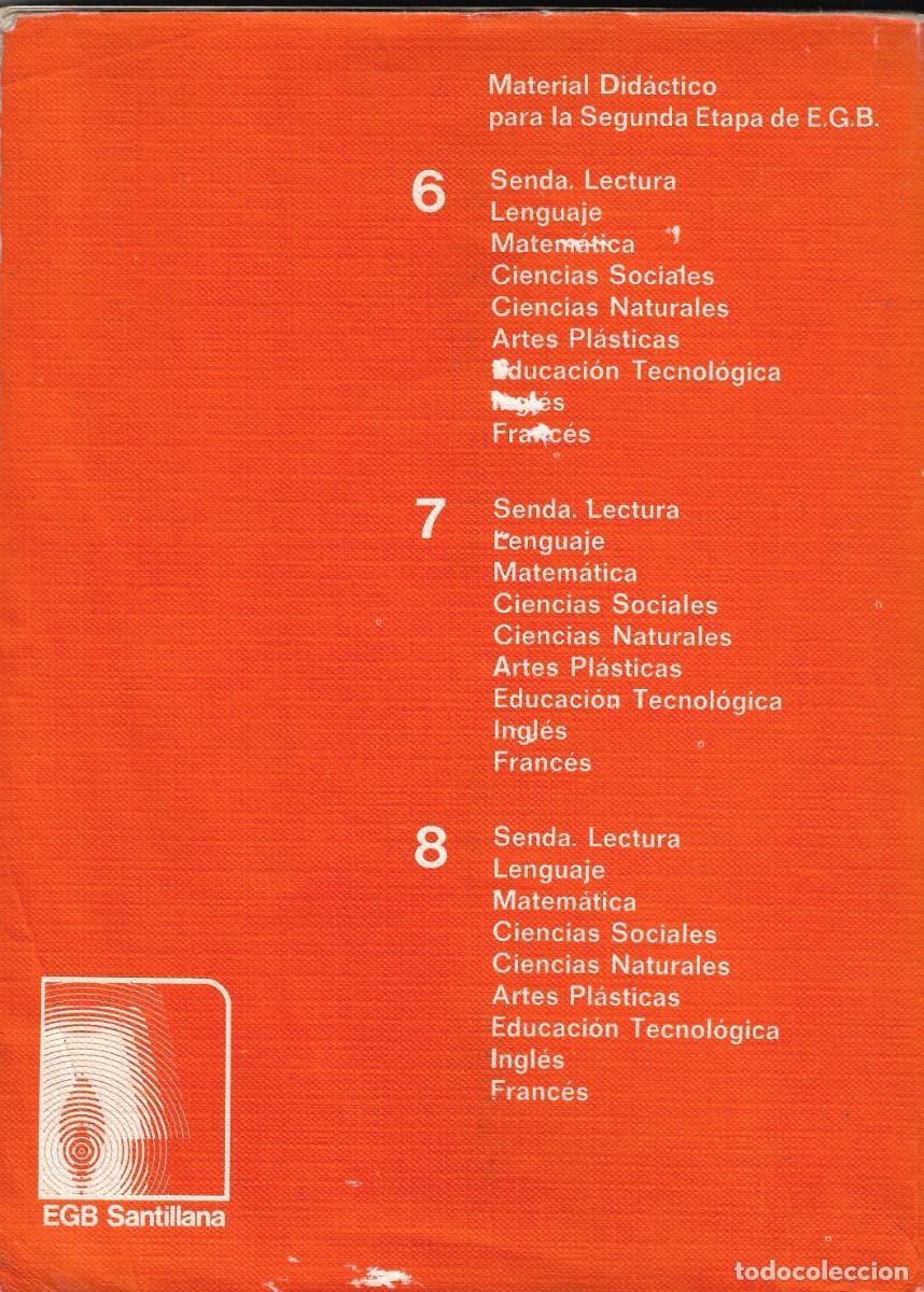 Libros de segunda mano: MATEMATICA 6 EGB - SANTILLANA - MATEMATICAS - Madrid, 1978. - Foto 5