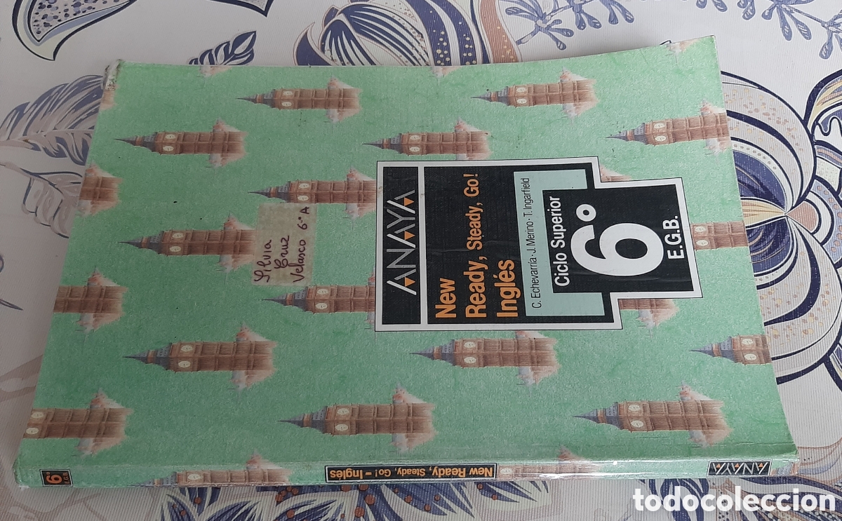 Libros de segunda mano: 6&deg; ANAYA LIBRO INGL&Eacute;S EGB 1988 - Foto 3